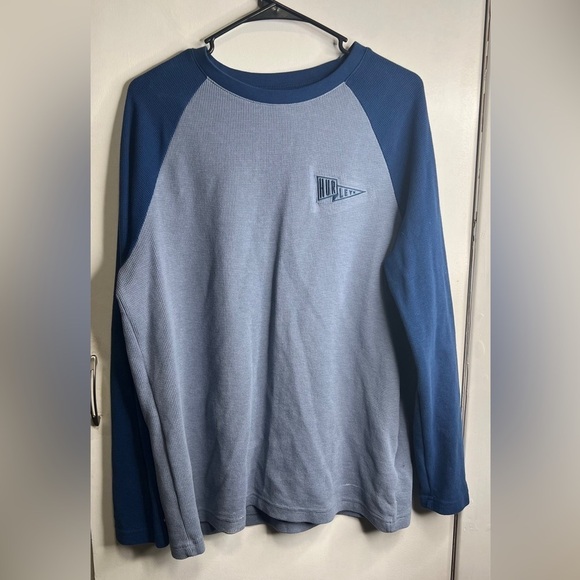 Hurley Mens Waffle Knit Baseball Tee - Picture 1 of 3